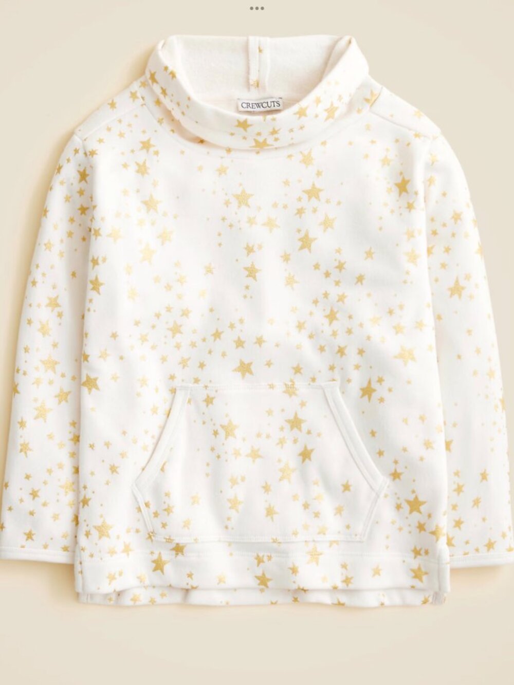Crewcuts Ivory Starry Sweatshirt
